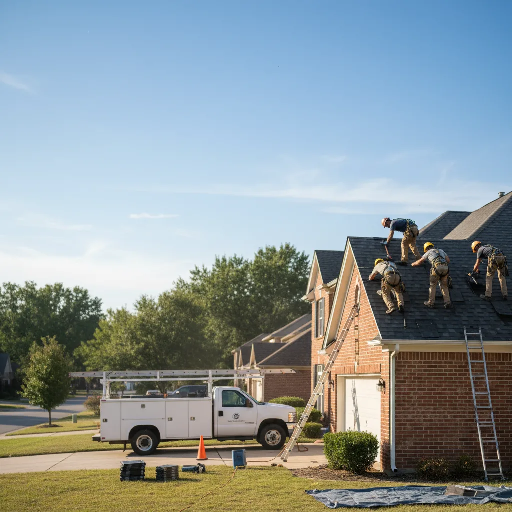 Roof Repair in Rush